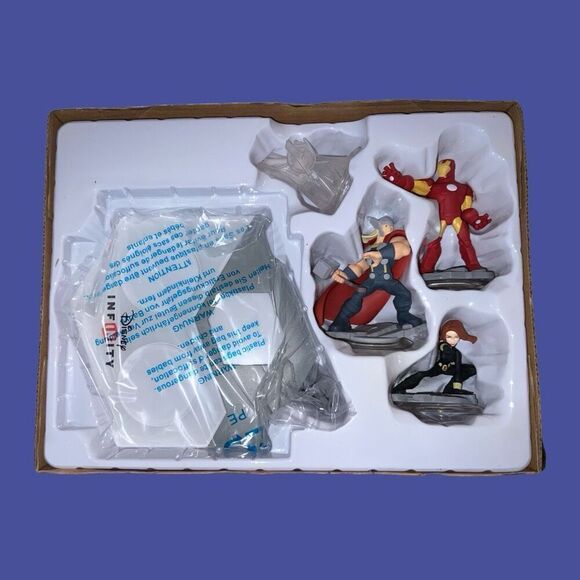 Disney INFINITY Marvel Super Heroes 2.0 Edition Video Game Starter Pack PS3 OPEN - Picture 4 of 6